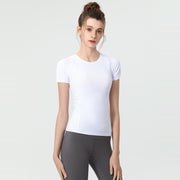 Women's Fashion Yoga Short Sleeve